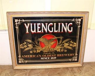 
Lot 762
Vintage Yuengling advertisement sign approx. 45" w x 36" h
