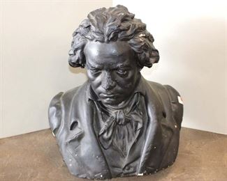 
Lot 842
Composition bust believed to be Beethoven, As Is
