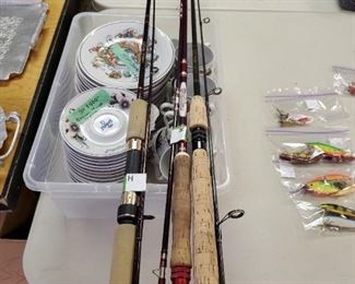Berkley and Cabela's Fishing Rods