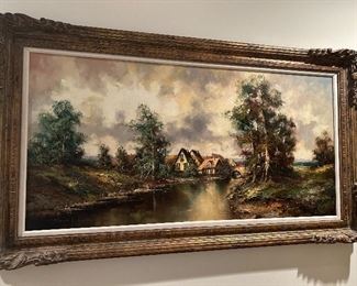 40” wide oil on canvas