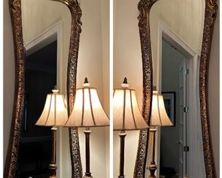 4’ tall matching mirrors