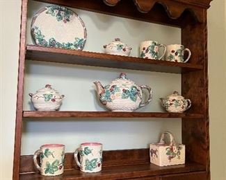 dishes the Haldon Group and am Ethan Allen wall shelf