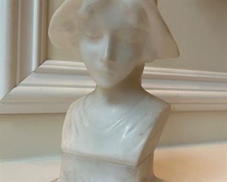 alabaster bust