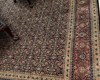 9 x 12’6” wool rug