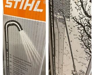 Stihl blower attachment - gutter cleaner