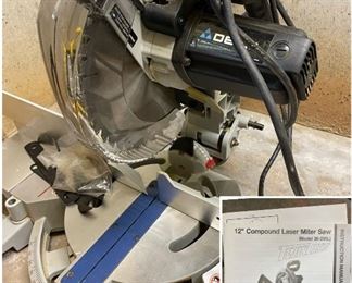 DELTA 12" Compound Laser Miter saw (Model 36-255L)