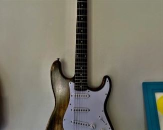 Custom built and finished Stratocaster


