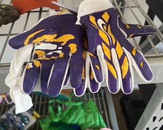 LSU Workout Gloves