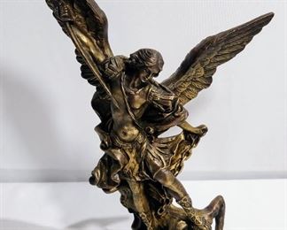 St Michael The Archangel Bronze Statue