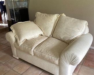 Cream sofa 
