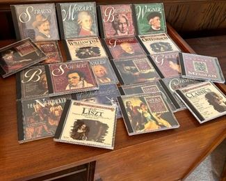 Group of classical music cds