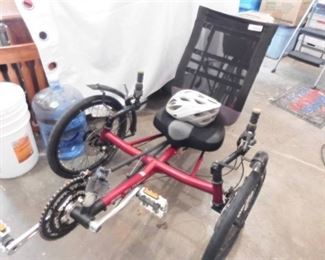 E2 Tad Recumbent Bike