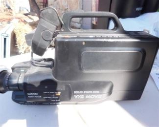 Vintage Solid State CCD VHS Video Camera