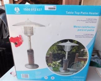 Garden Sun 11000 Table Top Patio Heater - New