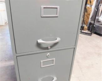 Vintage Sears Metal File Cabinet