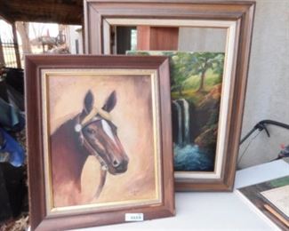 Oil Paintings by Tucker 1965 & 1970 (2)