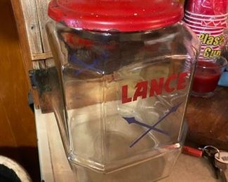 Lance Cracker Jar / Metal Lid $ 144.00