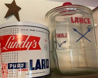 Lance Cracker Jar with Glass Lid $ 144.00