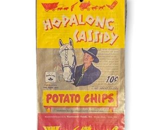 Hopalong Cassidy Potato Chips Bag