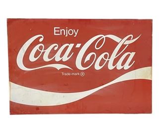 Coca Cola Metal Sign