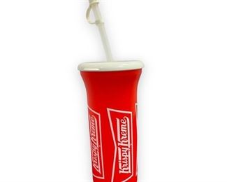 1990s Krispy Kreme Red Squeeze Water Bottle