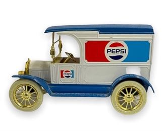 Pepsi Cola Ford Panel Truck Diecast Ertl Bank