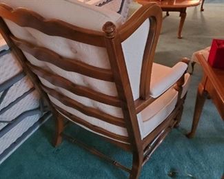 ethan allen dining room chair back view