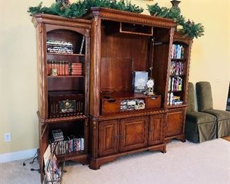 Great looking 4 piece entertainment center
