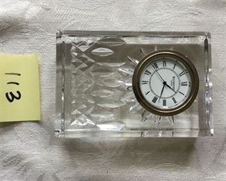Waterford small clock