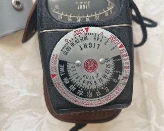 Vintage light meter