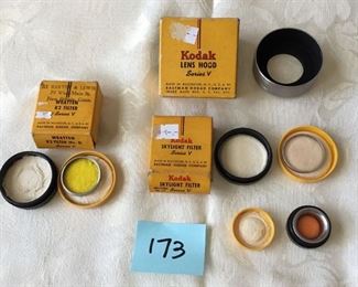 Kodak lenses and filters