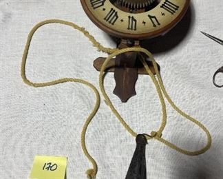 Bott style vintage wooden clock