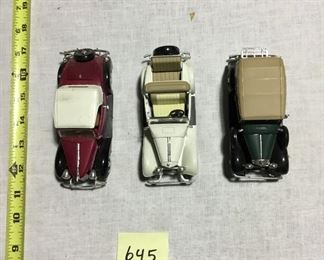 Model cars