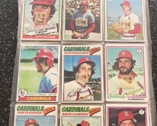 Baseball cards