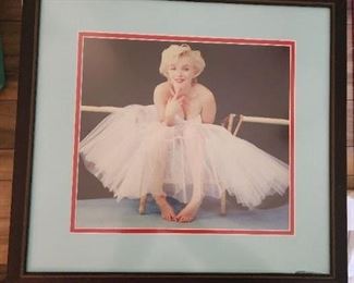 Framed Marilyn Monroe - Ballerina 