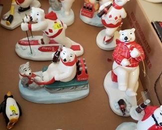 These Coca Cola Polar Bears are really cute!