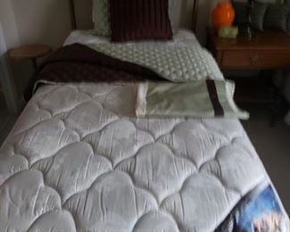 Pair of twin beds, nice mattresses 