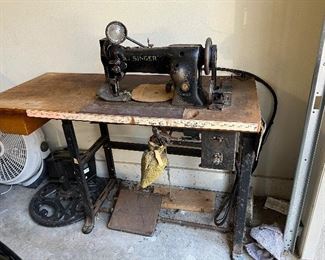 commercial vintage sewing machine