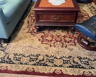 coffee table & area rugs