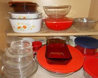 Pyrex and Corning
