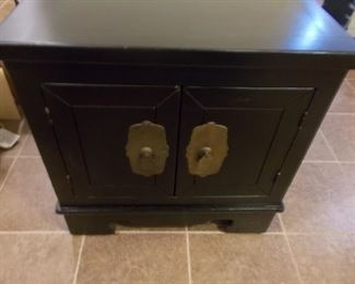 One of 2 matching night chests