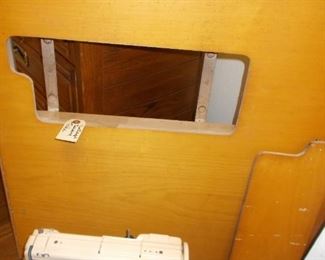 Sewing table folds up like a card table