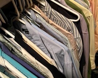 Men's clothes, shirts, denim, ties, casual