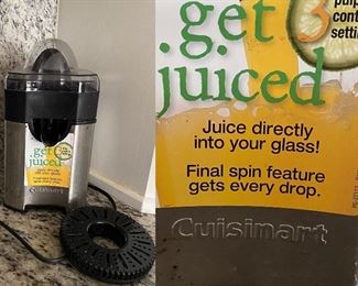 Cuisinart Get Juiced with 3 pulp settings