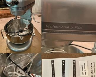 Stainless Professional 5 Plus Kitchenaid Mixer