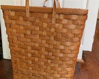 Huge Handled Woven Basket