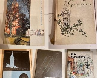 Vintage 1950’s-1960 Glomerata Yearbooks 