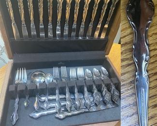 International Deep Silver Silverplate 4 pc Place Setting Service for 16 plus