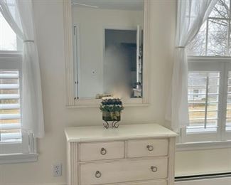 ASSORTED DRESSERS & MIRRORS