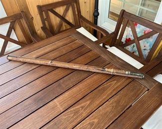 ANTIQUE FISHING POLE